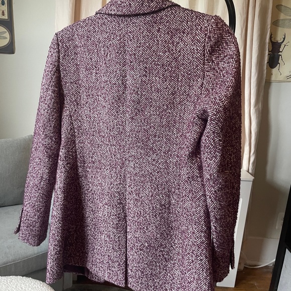 Loft Purple Tweed Blazer - Picture 7 of 7